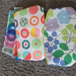 Clinique Multicolor Patterned Pouches